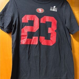 Nike Kids 49ers Super Bowl McCaffrey Tee